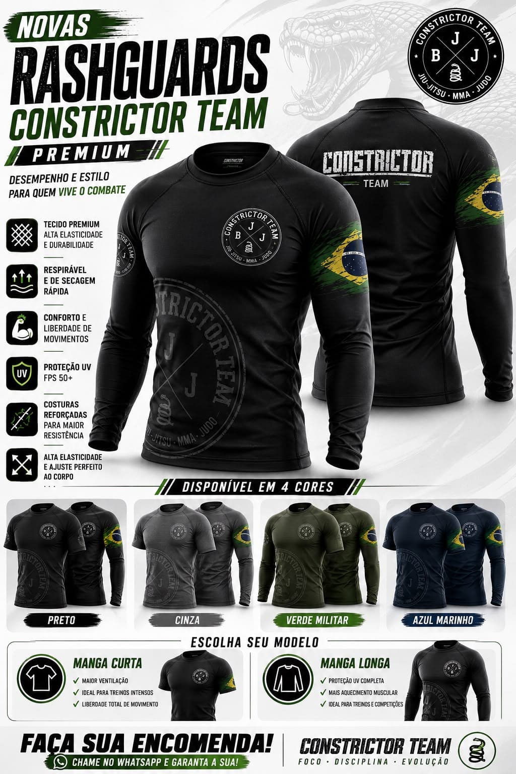 RASHGUARD KIDS OFICIAL CONSTRICTOR TEAM Miniatura 2